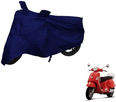 dhcreation Two Wheeler Cover for Piaggio(Vespa LX, Blue)