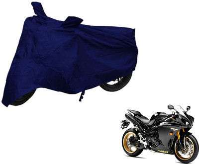 Auto Hub Two Wheeler Cover for Yamaha(YZF R1, Blue)