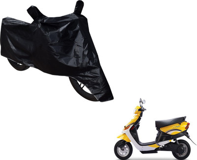 CREEPER Two Wheeler Cover for Indus(Yo Style, Black)