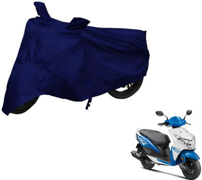Auto Hub Two Wheeler Cover for Honda(Deo, Blue)