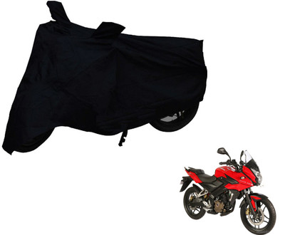 TGP GROUP Waterproof Two Wheeler Cover for Bajaj(Pulsar 220 DTS-i, Black)