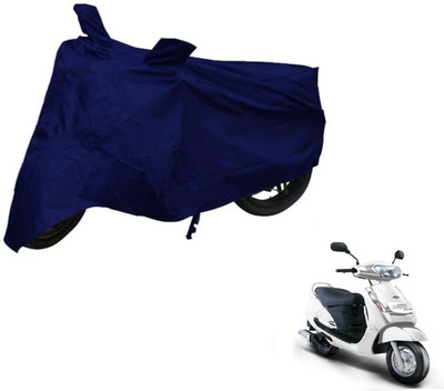 Auto Hub Two Wheeler Cover for Mahindra(Duro DZ, Blue)