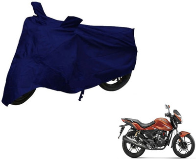 Auto Hub Two Wheeler Cover for Hero(CBZ Extreme, Blue)
