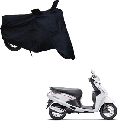 THE REAL ARV Two Wheeler Cover for Hero(Pleasure, Black)
