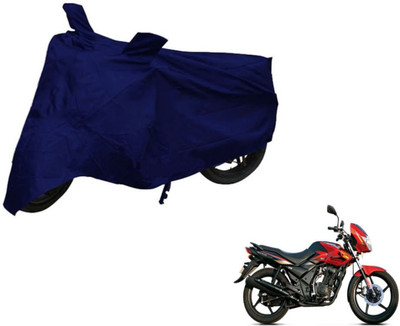 Auto Hub Two Wheeler Cover for TVS(Flame DS 125, Blue)