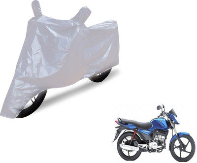 Auto Hub Two Wheeler Cover for Mahindra(Stallio, Silver)