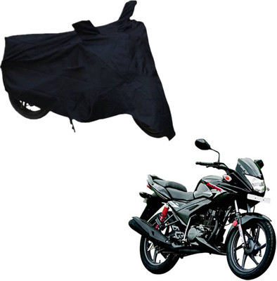 THE REAL ARV Two Wheeler Cover for Hero(Ignitor, Black)
