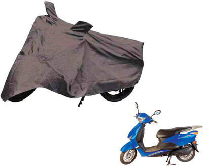 Auto Hub Two Wheeler Cover for Hero(E Scoot, Grey)