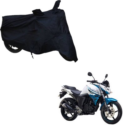 THE REAL ARV Two Wheeler Cover for Yamaha(FZ-S, Black)