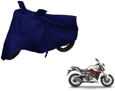 TGP GROUP Waterproof Two Wheeler Cover for DSK Benelli(TNT 25, Blue)