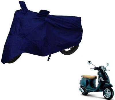 Auto Hub Two Wheeler Cover for Universal For Bike(Piaggio Vespa, Blue)