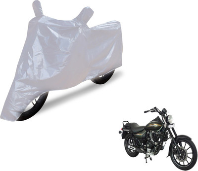 Auto Hub Two Wheeler Cover for Bajaj(Avenger 220 Street, Silver)
