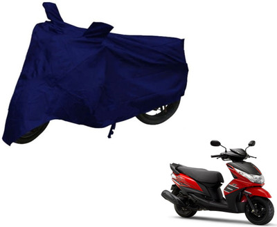 Auto Hub Two Wheeler Cover for Yamaha(Ray Z, Blue)