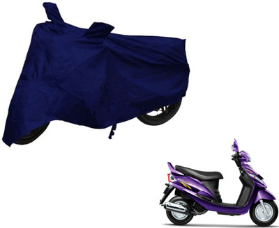 Auto Hub Two Wheeler Cover for Mahindra(Rodeo RZ, Blue)