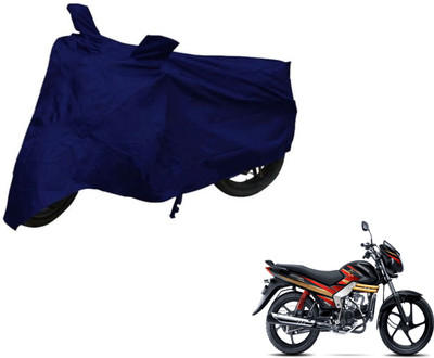 Auto Hub Two Wheeler Cover for Mahindra(Centuro, Blue)