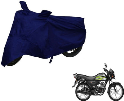 Auto Hub Two Wheeler Cover for Honda(CD 110 Dream, Blue)
