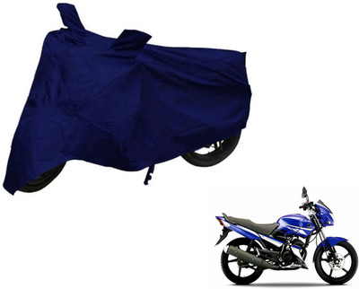 Auto Hub Two Wheeler Cover for Yamaha(Gladiator, Blue)