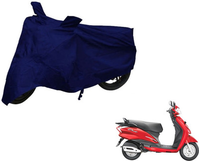 Auto Hub Two Wheeler Cover for Hero(Moto Corp Duet, Blue)