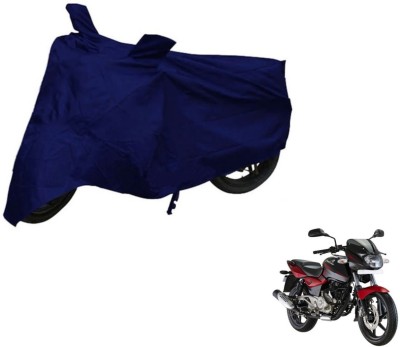 Auto Hub Two Wheeler Cover for Bajaj(Pulsar 180 DTS-i, Blue)