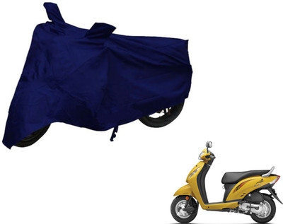 Auto Hub Two Wheeler Cover for Honda(Activa i, Blue)