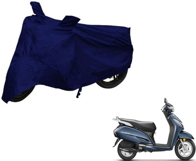 Auto Hub Two Wheeler Cover for Honda(Activa 3G, Blue)