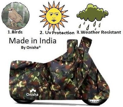 Onisha Two Wheeler Cover for DSK Benelli(TNT 25, Multicolor)