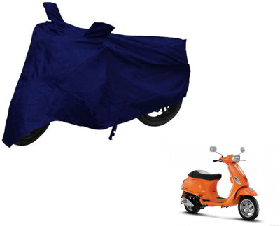 Auto Hub Two Wheeler Cover for Universal For Bike(Vespa SXL, Blue)