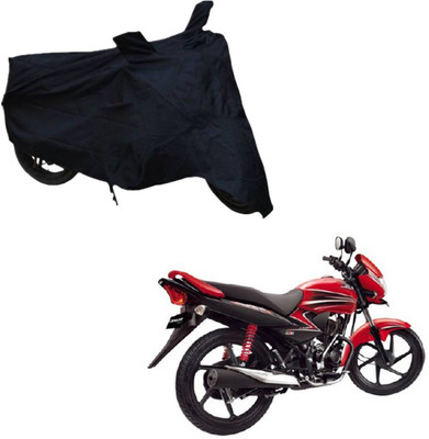 THE REAL ARV Two Wheeler Cover for Honda(Dream Yuga, Black)