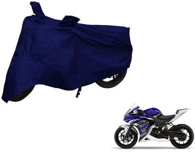 Auto Hub Two Wheeler Cover for Yamaha(YZF R25, Blue)
