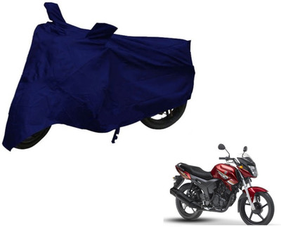 Auto Hub Two Wheeler Cover for Yamaha(SZ X, Blue)