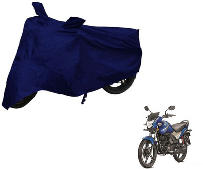 Auto Hub Two Wheeler Cover for Honda(CB Shine, Blue)