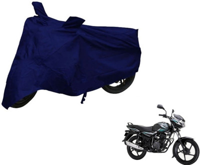 Auto Hub Two Wheeler Cover for Bajaj(Discover 100 DTS-i, Blue)