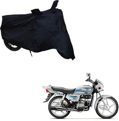 APNEK Waterproof Two Wheeler Cover for Hero(Splendor Plus, Black)