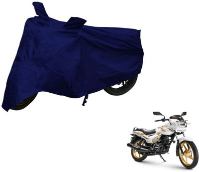 Auto Hub Two Wheeler Cover for TVS(Star City, Blue)