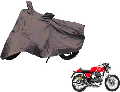 TGP GROUP Waterproof Two Wheeler Cover for Royal Enfield(Continental GT, Grey)