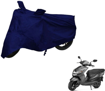 Auto Hub Two Wheeler Cover for Honda(Dio, Blue)