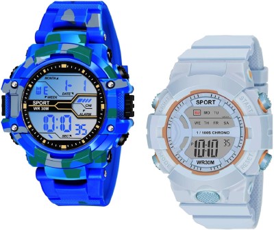 Razyloo Goldmines Excellent Series Sports Amazing Combo For New Generations Digital Watch  - For Men
