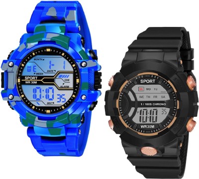 Razyloo Goldmines Excellent Series Sports Amazing Combo For New Generations Digital Watch...