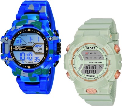 Razyloo Goldmines Excellent Series Sports Amazing Combo For New Generations Digital Watch...