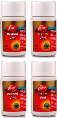 Dabur BRAHMI VATI 40 TAB ( PACK OF 4 )(Pack of 4, 160 Tablets)