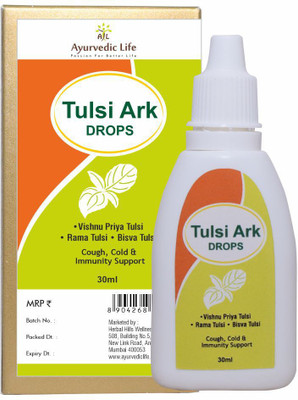 Ayurvedic Life Tulsi Ark drops Pack of 2(Pack of 2, 30 ml)