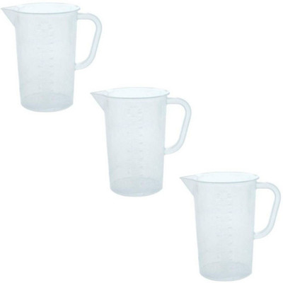 HOMEOTRADE 2000 ml Measuring Beaker(Pack of 3)