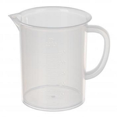 HOMEOTRADE 250 ml Measuring Beaker(Pack of 3)