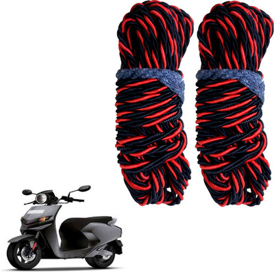 DvineAutoFashionZ Bike Crash Guard Red Rope 11 Meter Long Set Of 2 AM214(Universal For Bike)