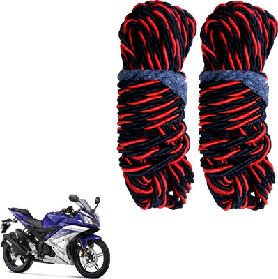 DvineAutoFashionZ Bike Crash Guard Red Rope 11 Meter Long Set Of 2 ForYZF R15 V3_RR213(Yamaha)