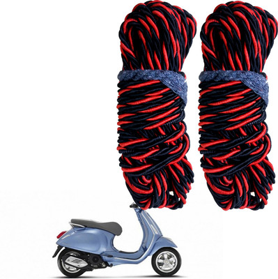 DvineAutoFashionZ Bike Crash Guard Red Rope 11 Meter Long Set Of 2 ForElegante 150_RR225(Universal For Bike)