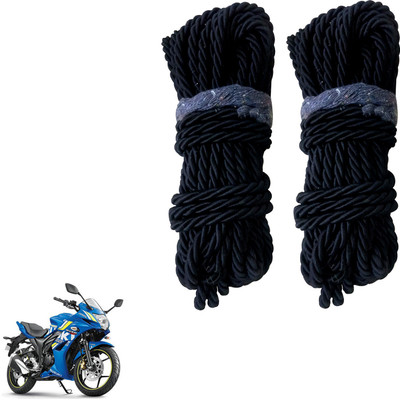 DvineAutoFashionZ Bike Crash Guard Black Rope Set Of 2 ForGixxer SF_RBLK212(Suzuki)