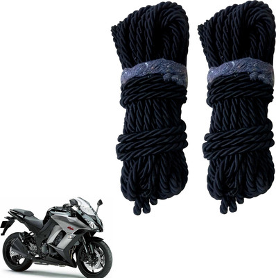 DvineAutoFashionZ Bike Crash Guard Black Rope Set Of 2 ForNinja 1000_RBLK174(Kawasaki)