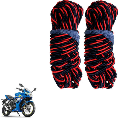 DvineAutoFashionZ Bike Crash Guard Red Rope 11 Meter Long Set Of 2 ForGixxer SF_RR139(Suzuki)