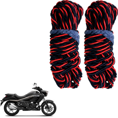 DvineAutoFashionZ Bike Crash Guard Red Rope Set Of 2 ForIntruder 150_RR217(Suzuki)